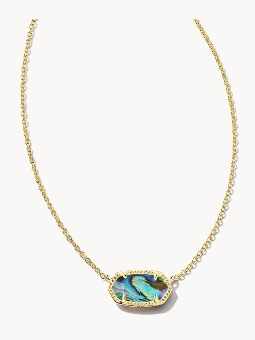 Kendra Scott Elisa Abalone Necklace